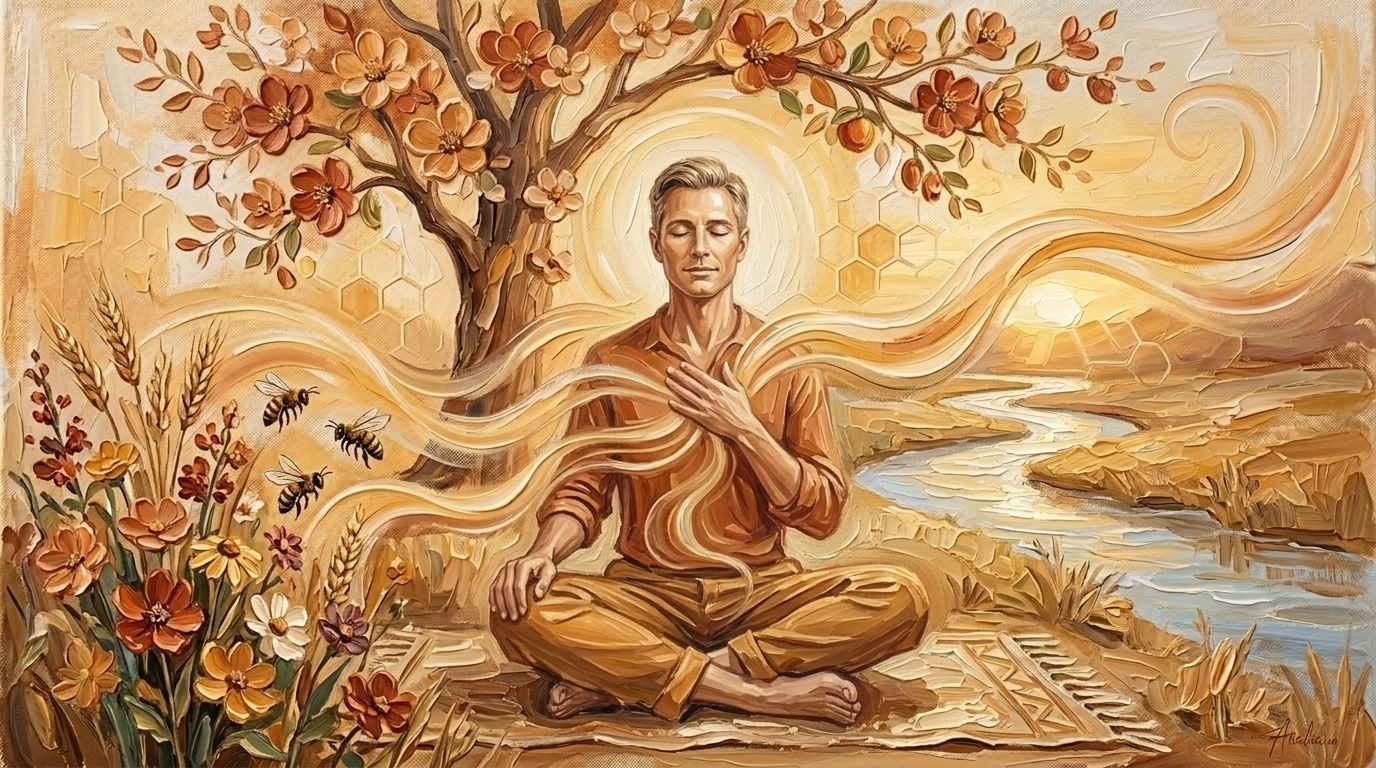 Illustration de l'harmonie et de l'alignement intérieur entre pensées, émotions, paroles et actions — BEE Congruence